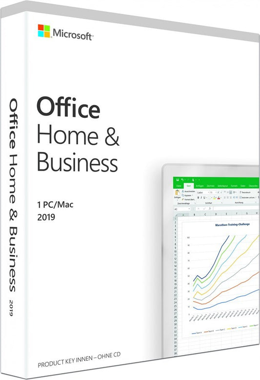 Microsoft Office Home & Business 2019 (1 PC/MAC, DE)