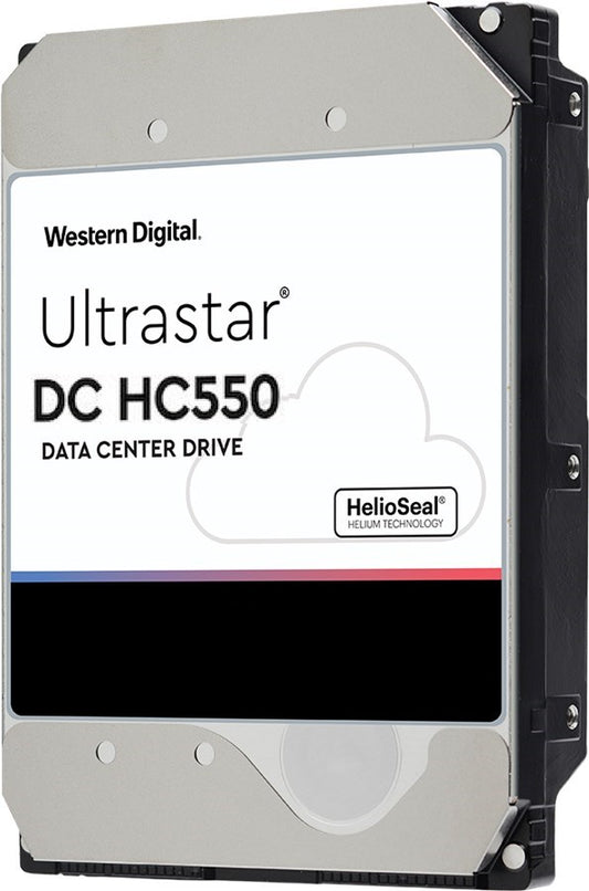 WD Ultrastar DC HC550 - 18TB - 3.5", SATA, 7.2k, 512MB, 512e, SE