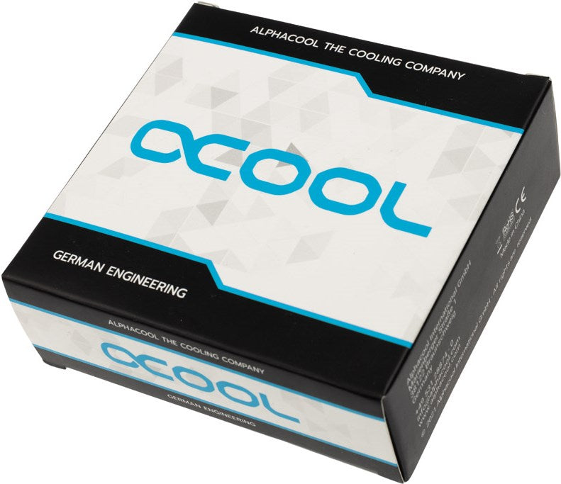 Alphacool Eiszapfen Pro Anschluss 16mm Hardtube Fitting G1/4, 6-Pack - schwarz