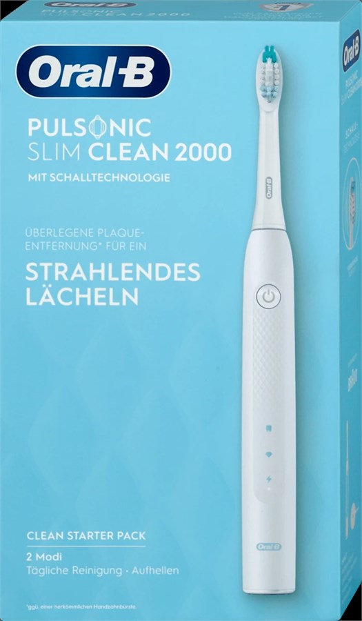 Oral-B Pulsonic Slim Clean 2000 - weiss
