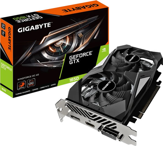 Gigabyte GeForce GTX 1650 D6 Windforce OC - 4GB (Rev. 2.0)