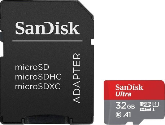 SanDisk Ultra microSDHC (32GB, UHS-I, Class 10)