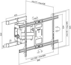 Logilink LoLi TV-Halt 43-90Cu