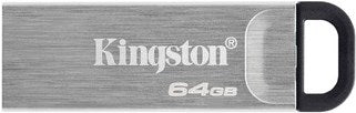 Kingston DataTraveler Kyson (64GB, USB 3.2) - silber/schwarz