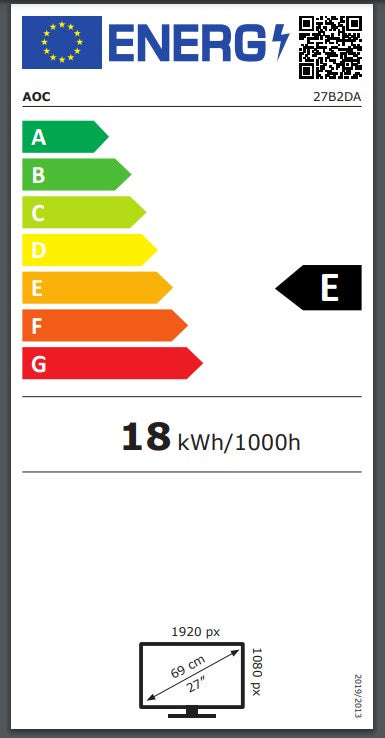 AOC 27B2DA (27", Full HD)
