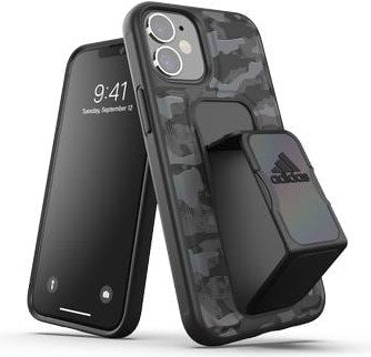 Adidas Sport Grip Case Camo Black für iPhone 12 mini