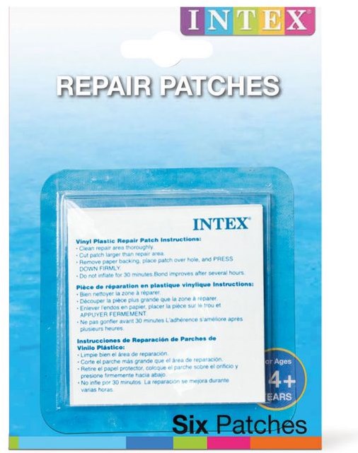 Intex Vinyl Reparatur-Set selbstklebend 6 Stück