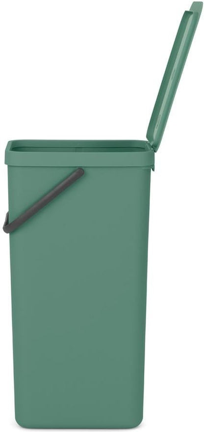 Brabantia Recyclingbehälter Sort & Go 40 l, Grün