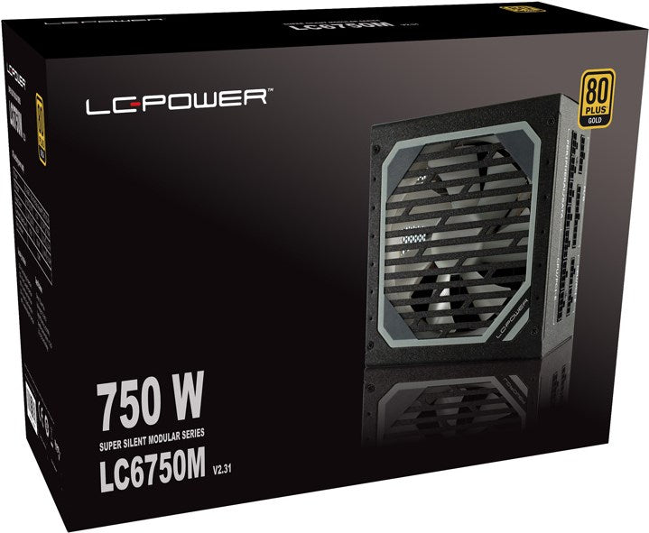 LC-Power LC6750M V2.31 - Super Silent Modular Serie - 750W