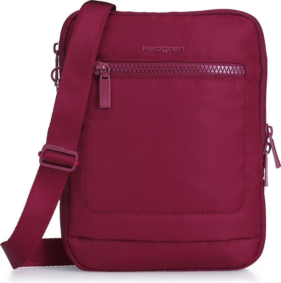 Hedgren Trek Small Vertical Crossover RFID - burgundy