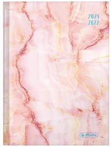 Herlitz Schüleragenda Legend A5 21/22 Marble rosé