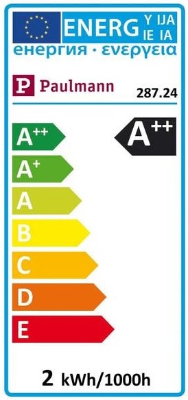 Paulmann LED Birne, 1.1W, E27, Bulb, klar - grün