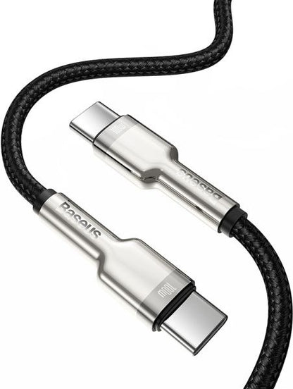 Baseus Cafule Series, USB Typ-C auf USB Typ-C Lade-/Datenkabel, 100W, 1m - schwarz