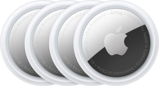 Apple AirTag 4er-Pack - silber/weiss