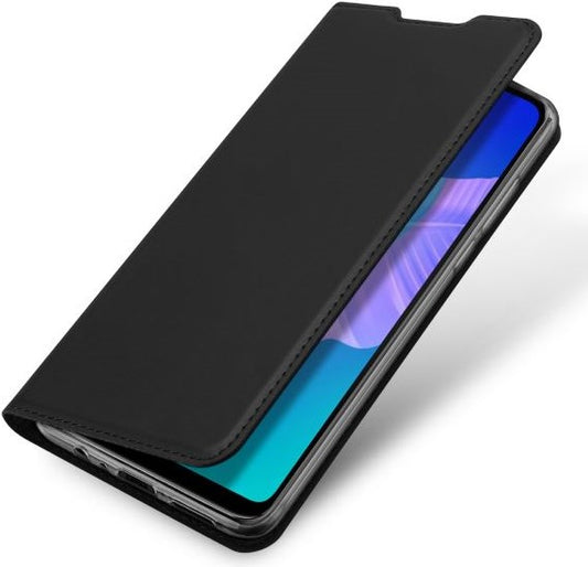 Dux Ducis Handy Bookcover Skin Pro für Huawei P40 Lite E - schwarz