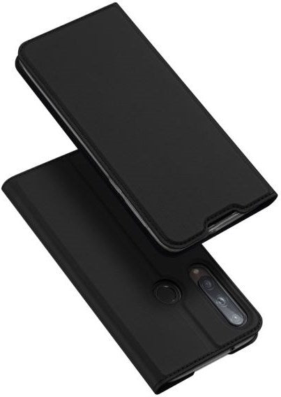 Dux Ducis Handy Bookcover Skin Pro für Huawei P40 Lite E - schwarz