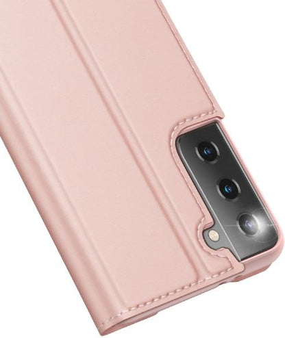 Dux Ducis Handy Bookcover Skin Pro für Samsung Galaxy S21+ 5G - pink