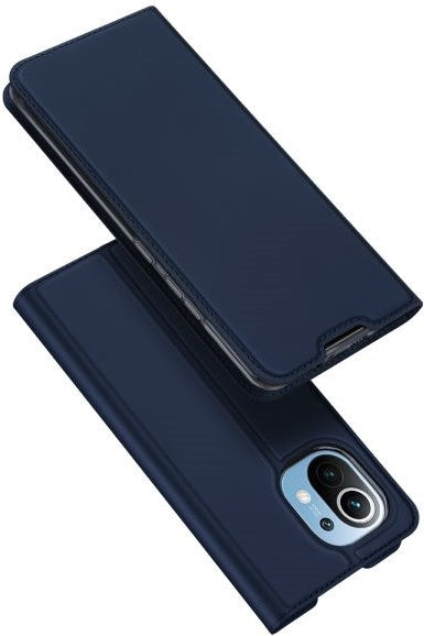 Dux Ducis Handy Bookcover Skin Pro für Xiaomi Mi 11 5G - blau