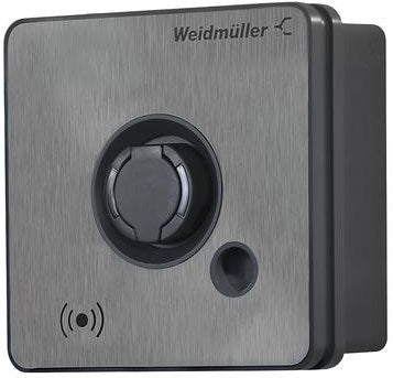 Weidmüller Wallbox Business 22 kW, Dose T2 3x 32 A, Modbus TCP und DI, MID, RFID / NFC