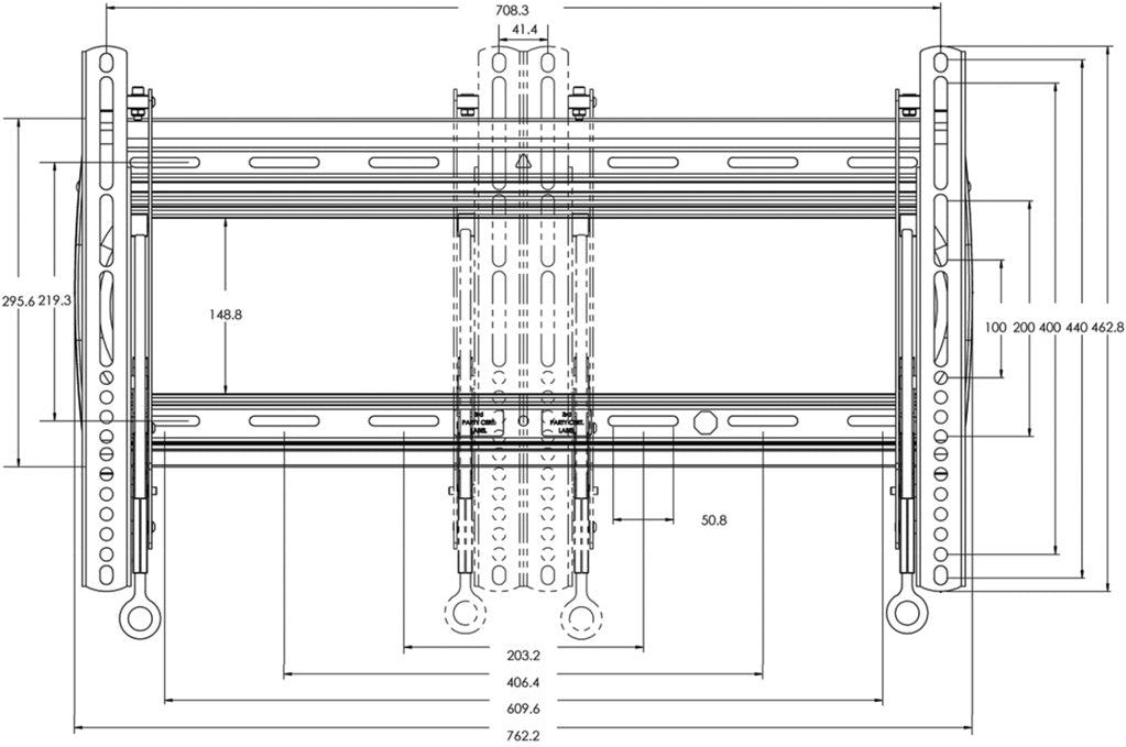 Sanus Wandhalterung Fix LL22 - schwarz