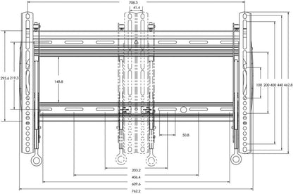 Sanus Wandhalterung Fix LL22 - schwarz