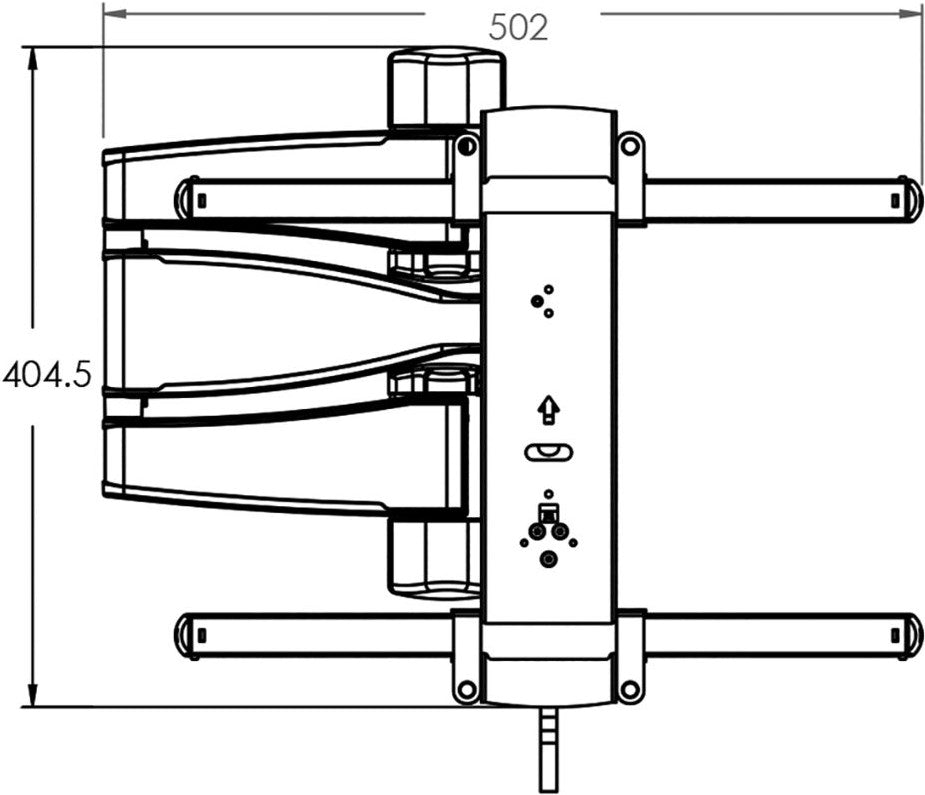 Sanus Wandhalterung VMF720 - silber