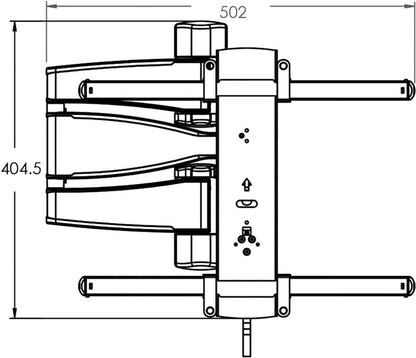 Sanus Wandhalterung VMF720 - silber