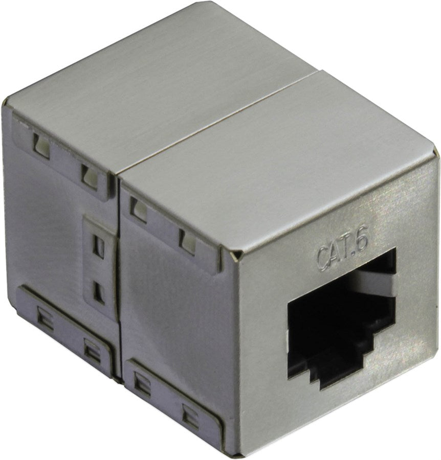 Blank RJ-45 Kupplung geschirmt, Kat.6 (Class E)