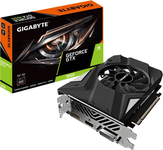 Gigabyte GeForce GTX 1650 D6 OC - 4GB (Rev. 2.0)