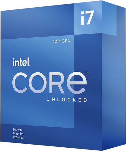 Intel Core i7-12700KF (12C, 3.60GHz, 25MB, boxed)