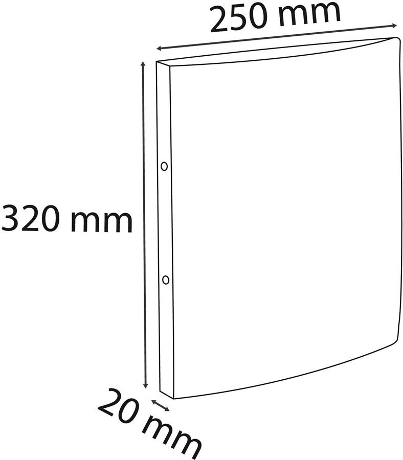 Exacompta Ringbuch Top Color A4 2 cm, Grün