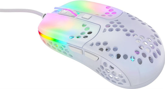 Xtrfy MZ1 RGB Ultra-Light Gaming Mouse - white transparent