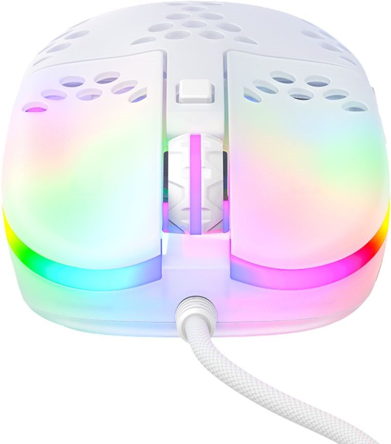 Xtrfy MZ1 RGB Ultra-Light Gaming Mouse - white transparent