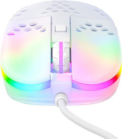 Xtrfy MZ1 RGB Ultra-Light Gaming Mouse - white transparent