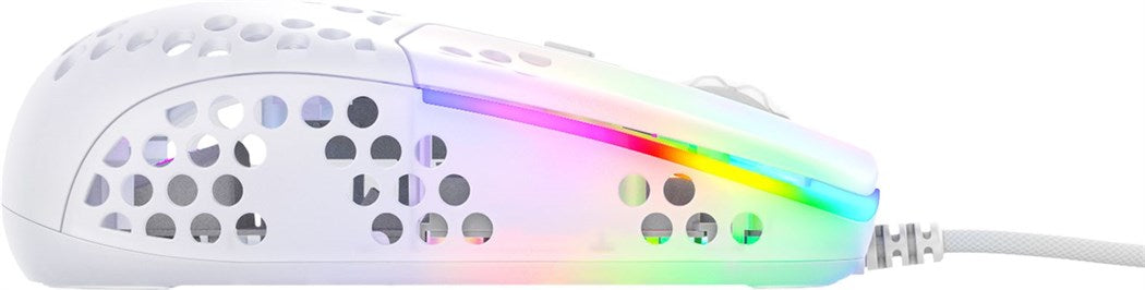 Xtrfy MZ1 RGB Ultra-Light Gaming Mouse - white transparent