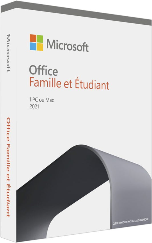 Microsoft Office Home & Student 2021 (1 PC/MAC, FR)