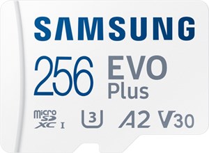 Samsung Evo Plus microSDXC (2021) - 256GB