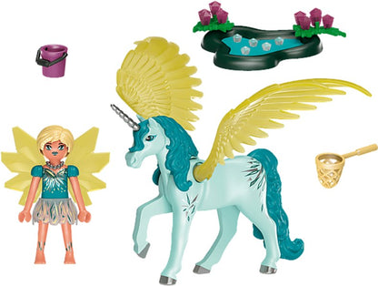 Playmobil Crystal Fairy mit Einhorn