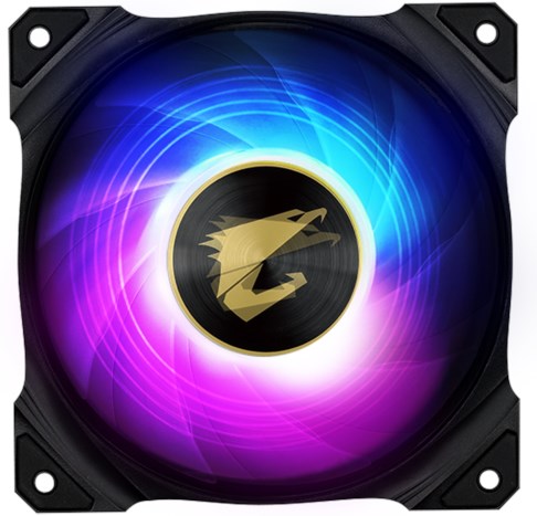 Gigabyte Aorus 120 ARGB 120mm - schwarz