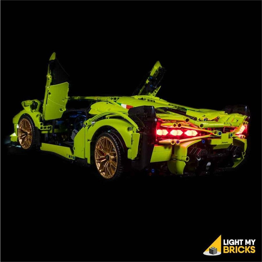 Light My Bricks LED-Licht-Set für LEGO® Lamborghini Sián FKP 37 #42115