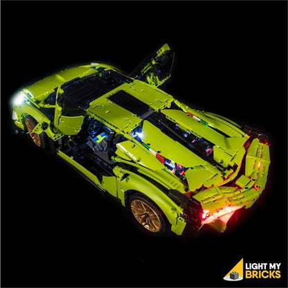 Light My Bricks LED-Licht-Set für LEGO® Lamborghini Sián FKP 37 #42115