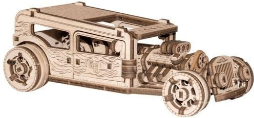 Wooden City Hot Rod Vehicles