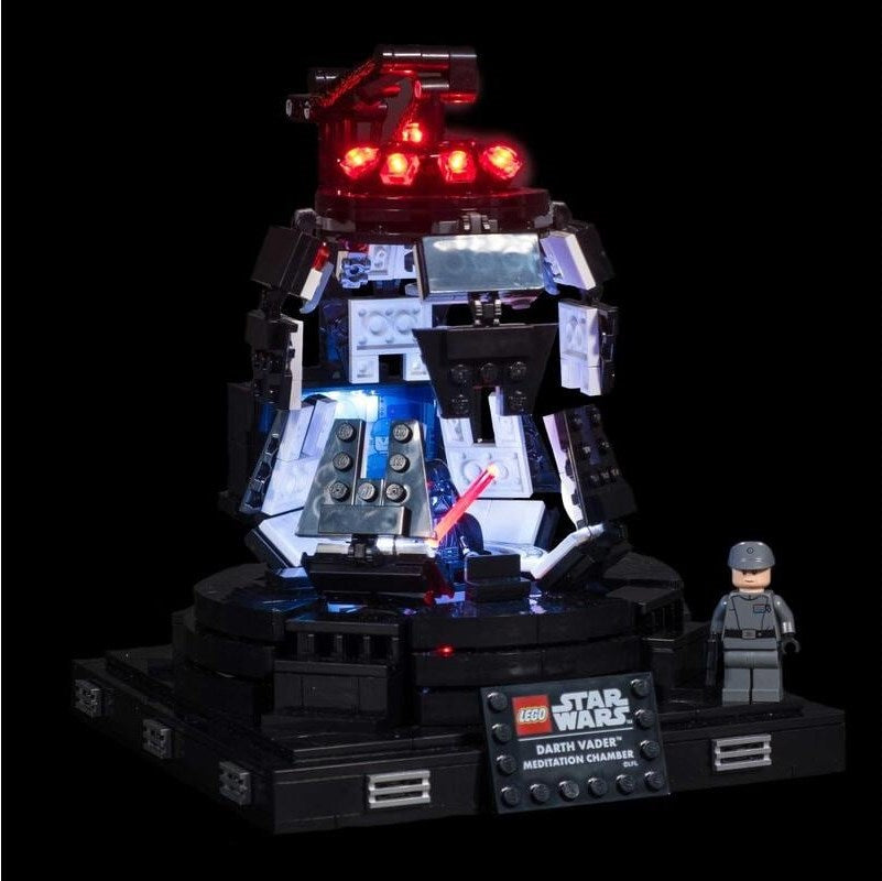 Light My Bricks LED-Licht-Set für LEGO® Darth Vader Meditationskammer 75296