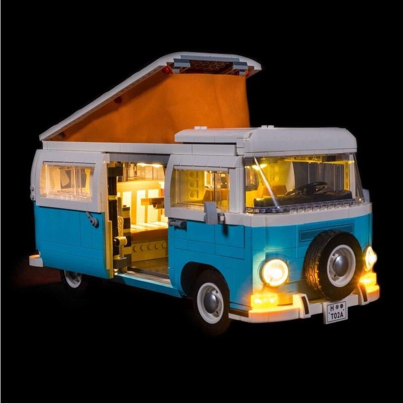 Light My Bricks LED-Licht-Set für LEGO® Volkswagen T2 Campingbus 10279