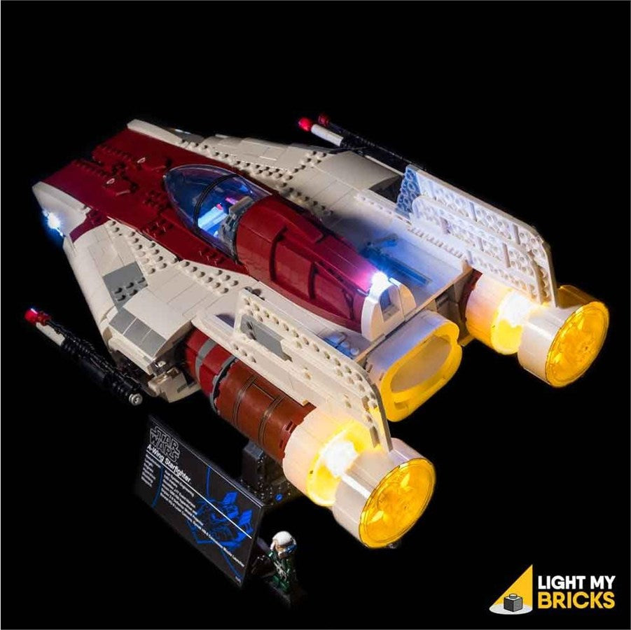 Light My Bricks LED-Licht-Set für LEGO® Star Wars A-Wing Starfighter 75275