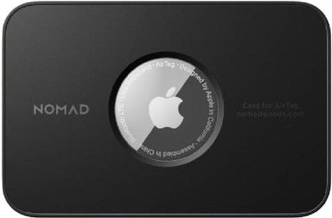 Nomad Goods Airtag Karte Black Black, für Apple Airtag