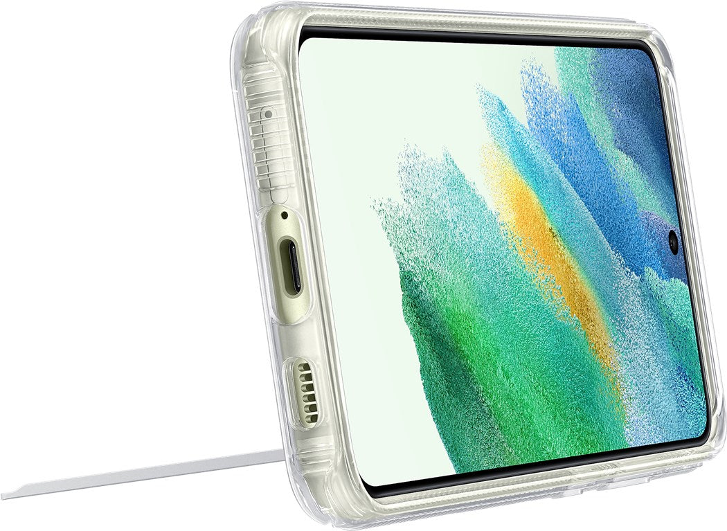 Samsung Clear Standing Cover EF-JG990 für Galaxy S21 FE 5G