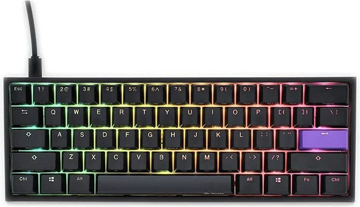 Ducky Channel ONE 2 Mini MX-Speed Silver, RGB-LED - Schweiz