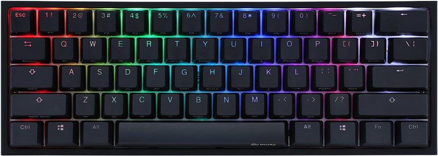 Ducky Channel ONE 2 Mini MX-Speed Silver, RGB-LED - Schweiz