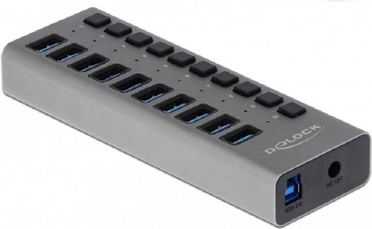 Delock USB-Hub 63670 10x USB-A